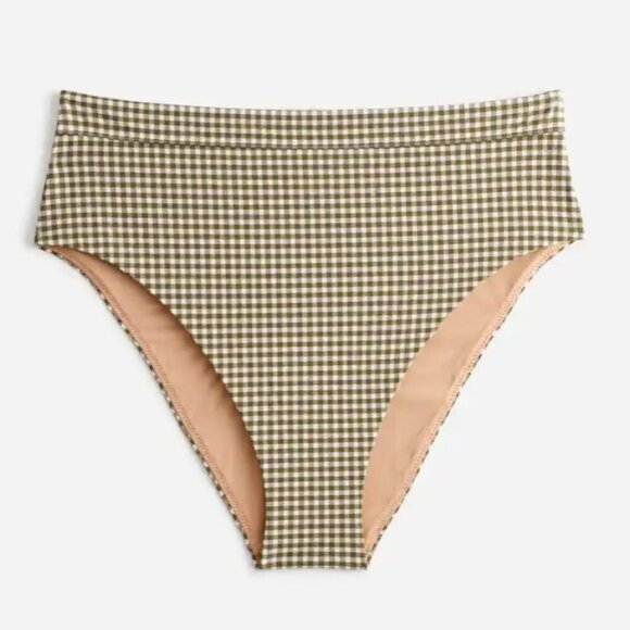 NWT Madewell High-Rise Bikini Bottom in Seersucker - Picture 5 of 5